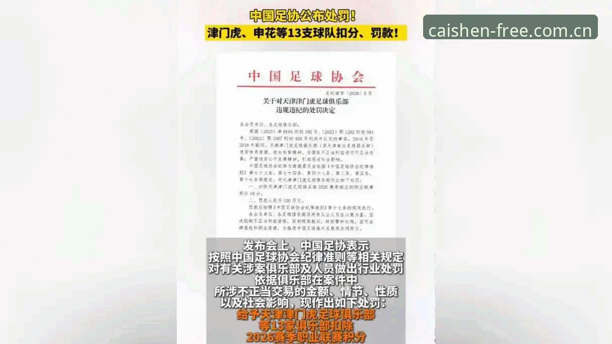 足协第三批禁足名单深度评测：65人受罚背后，中国足球反腐风暴再升级